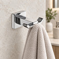 Perchero Metálico Cromado Para Baño