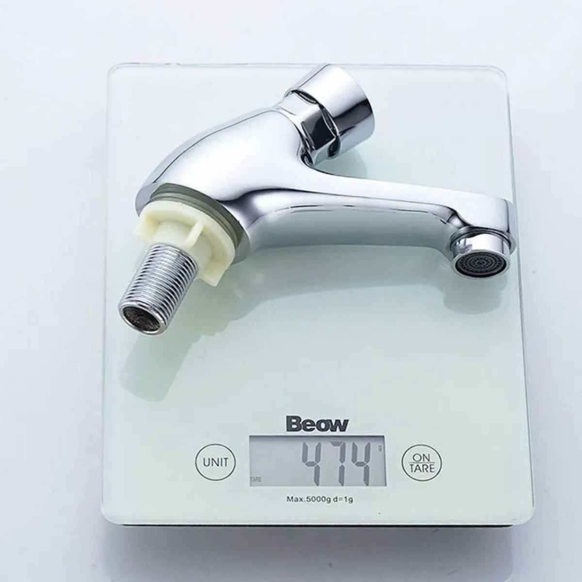 Llave Lavamanos Push Cromada Con Cierre Automático