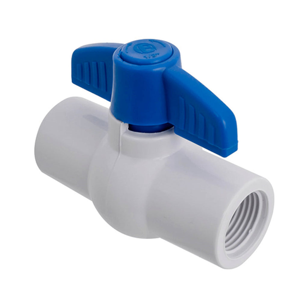 Válvula Roscable de Bola en PVC 1/2 pulg — vista principal