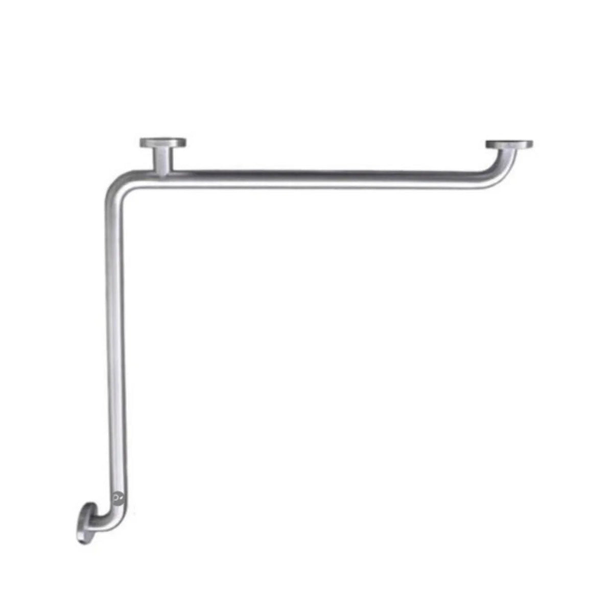 Barra de Seguridad Fija en L 60x60cm en Acero inoxidable.