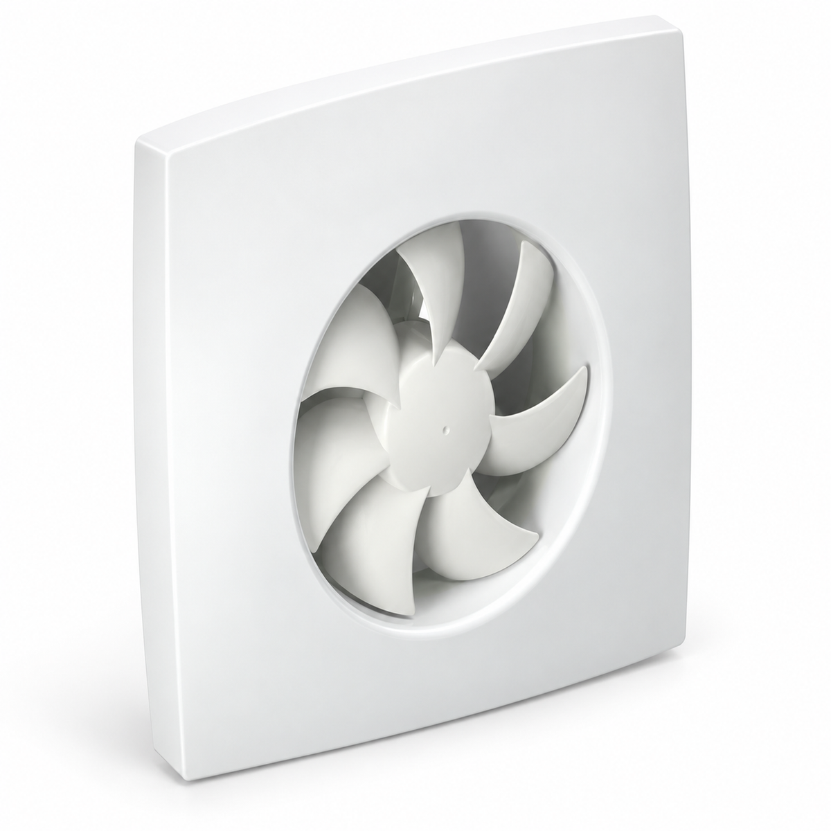 Extractor de aire ultrasilencioso Emax Plus con Sensor de Humedad - vista frontal