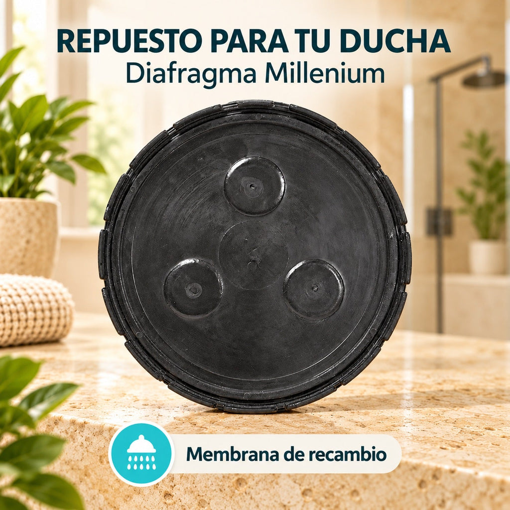 Diafragma Para Ducha Millenium y características