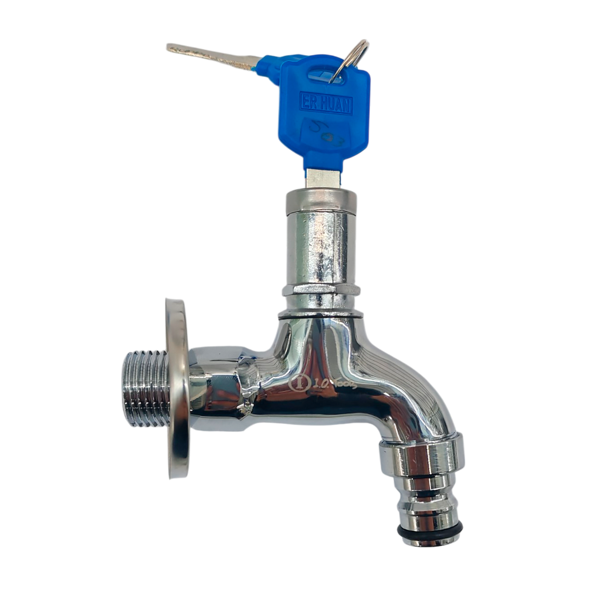 Llave de Jardín con Cerradura de Seguridad de 1/2″