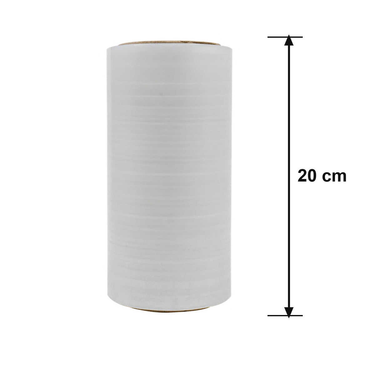 Película Stretch Transparente 20 cm · 18 micras · medidas