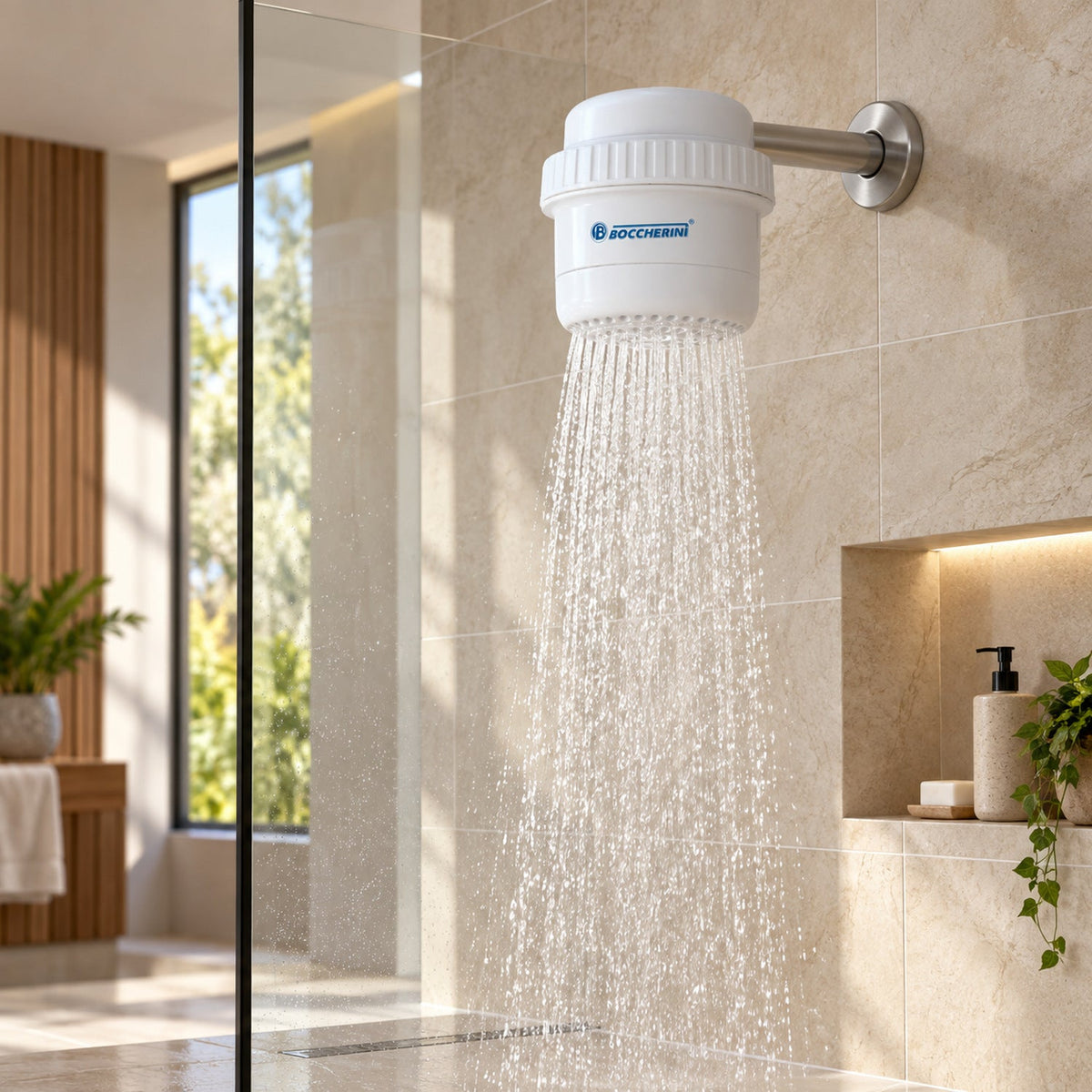 Ducha eléctrica Maxi blanca sin miniducha 02