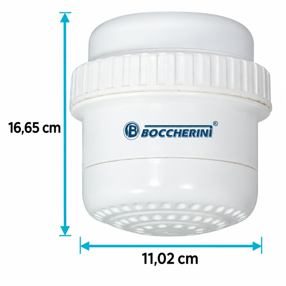 Ducha Eléctrica Maxi Blanca Sin Miniducha 220 V, 16,65 cm imagen 3