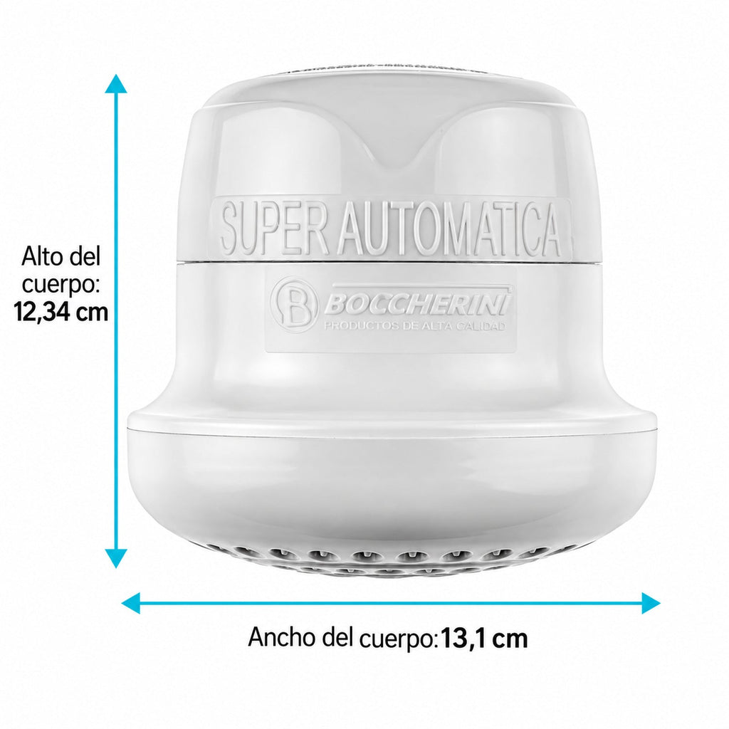 Ducha Gold Superautomática Blanca 220 V sin Miniducha — medidas
