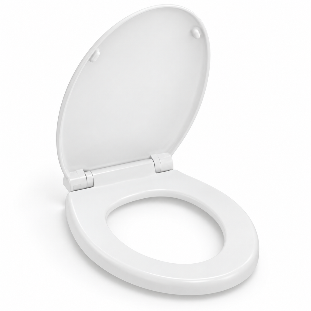 Tapa Asiento Blanco De Cierre Lento Para Sanitario — producto