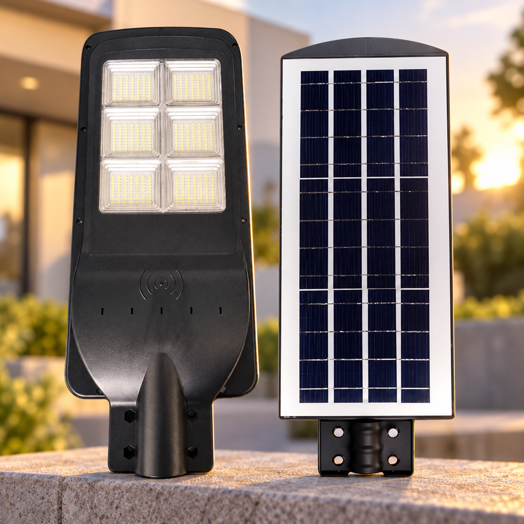 Luminaria Pública Solar LED 200 W 6400 K — imagen 3