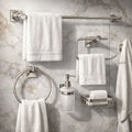 Juego De Accesorios De Baño Xcaret 6 Piezas Gris