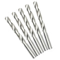 Producto Juego de 5 Brocas HSS para Metal de 1/2 Pulgada sobre fondo blanco