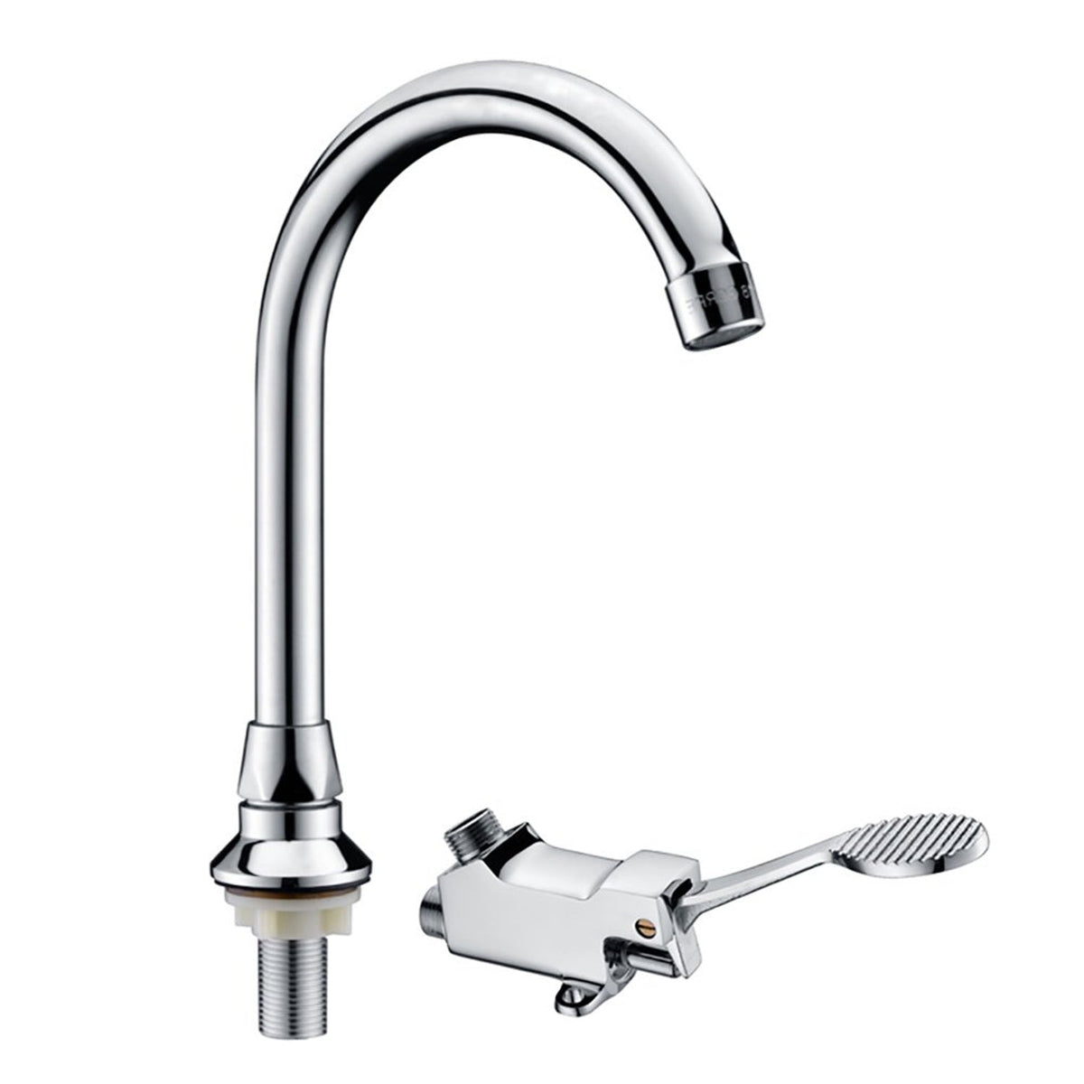 Llave de pedal cromada manos libres - imagen 2