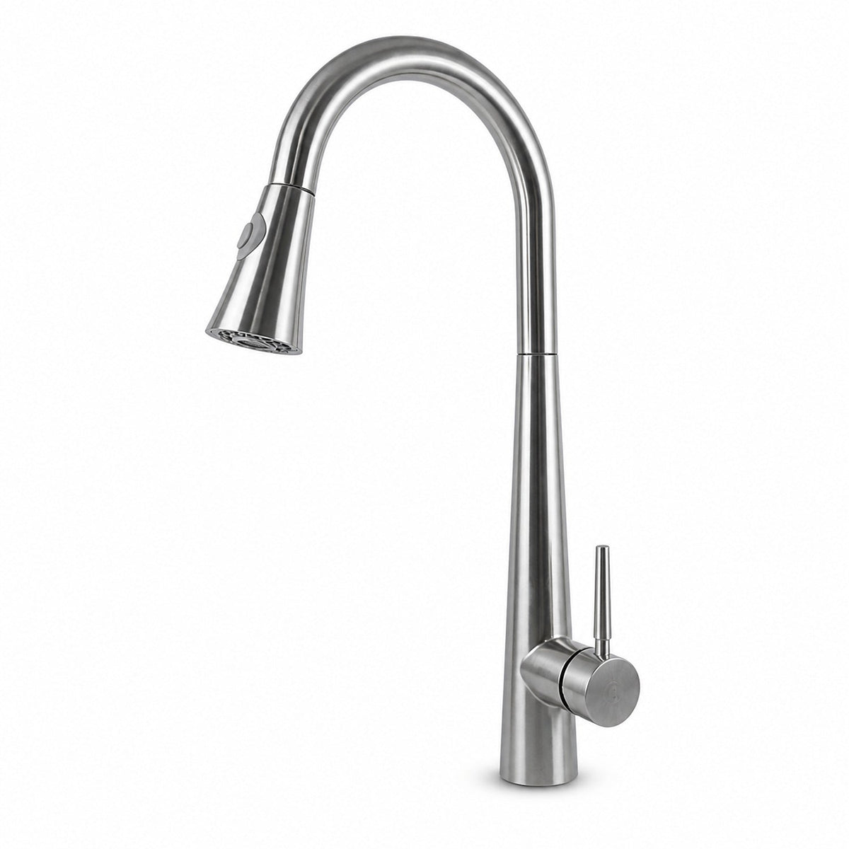 Mezclador extraíble de cocina en acero inoxidable, vista completa