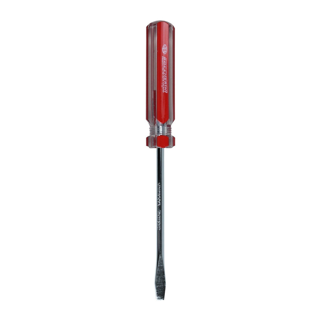 Producto Destornillador Plano de 5 mm x 6 Pulgadas sobre fondo blanco