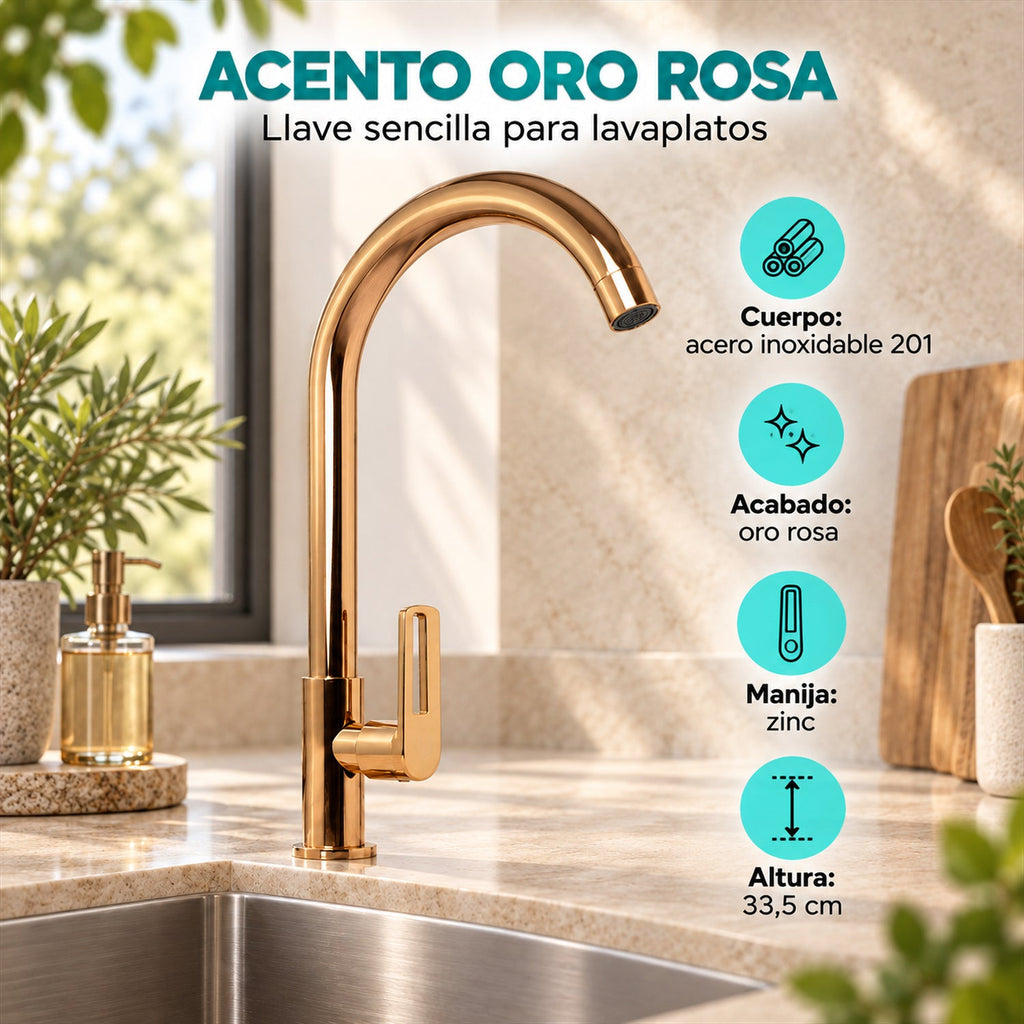 Características visuales de la llave YW603-13
