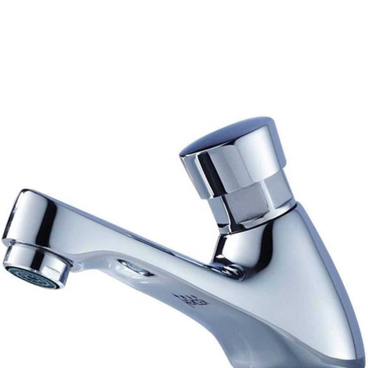 Llave Lavamanos Push Cromada Con Cierre Automático