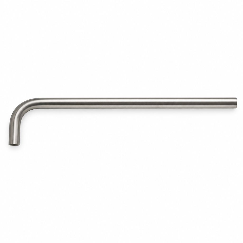 Tubo extensor satinado para ducha de 50 cm — 02-producto