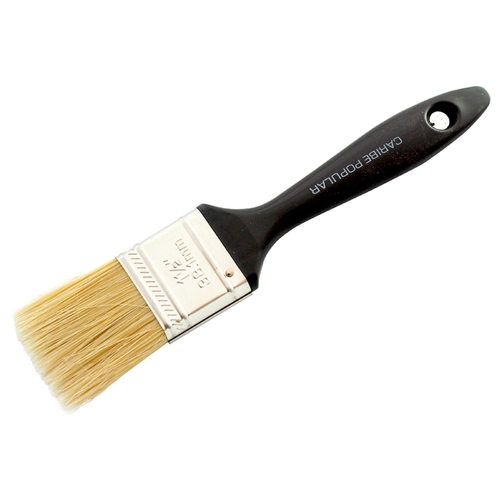 Brocha Popular Negra De 1 1/2 Pulgadas — producto sobre fondo blanco