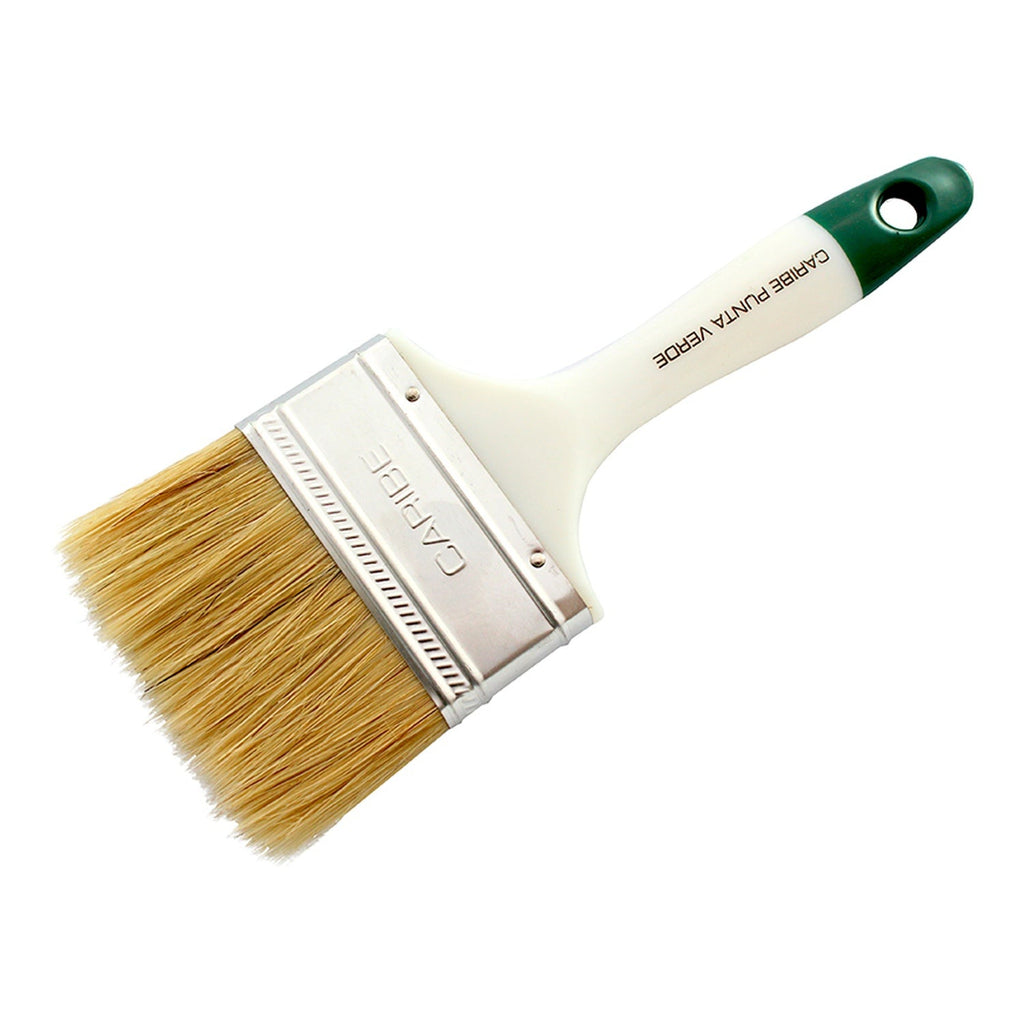 Brocha Punta Verde De 3 Pulgadas — producto sobre fondo blanco