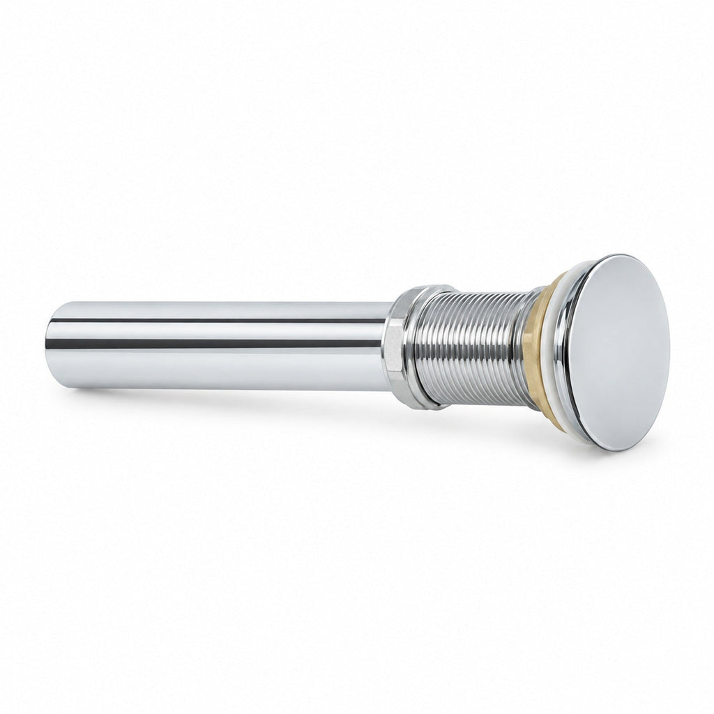 Desagüe Push Para Lavamanos En Zinc 20 Cm - vista limpia