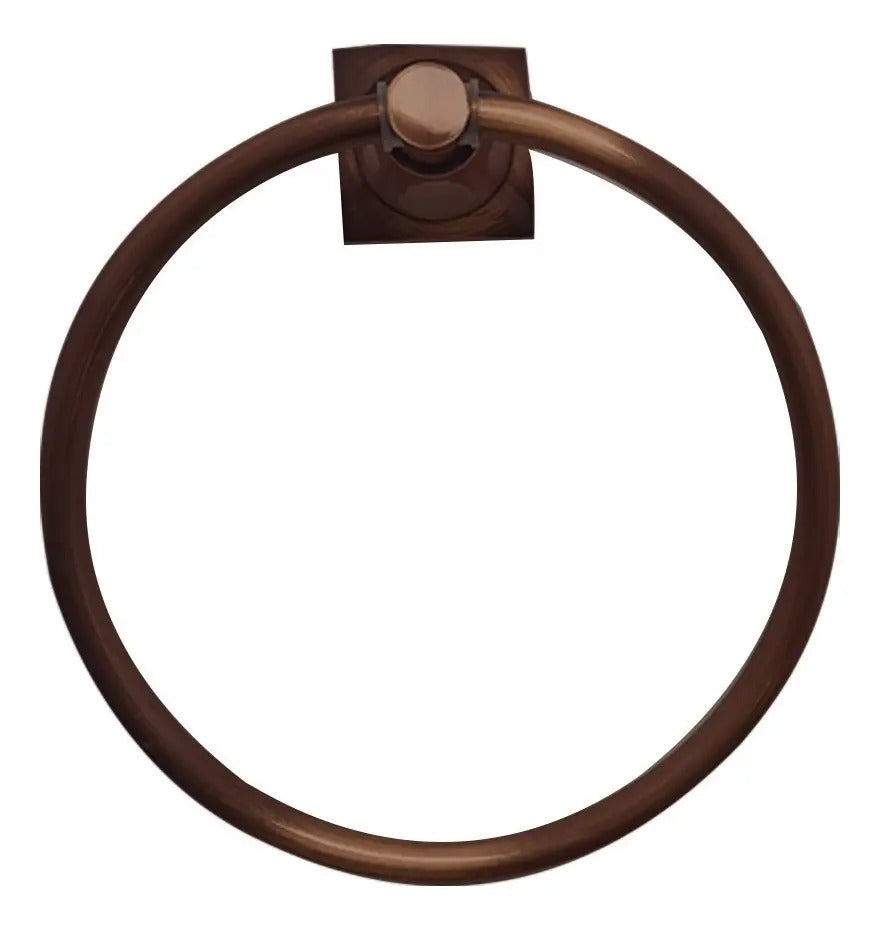 Juego De Accesorios De Baño Xcaret 6 Piezas Cobre