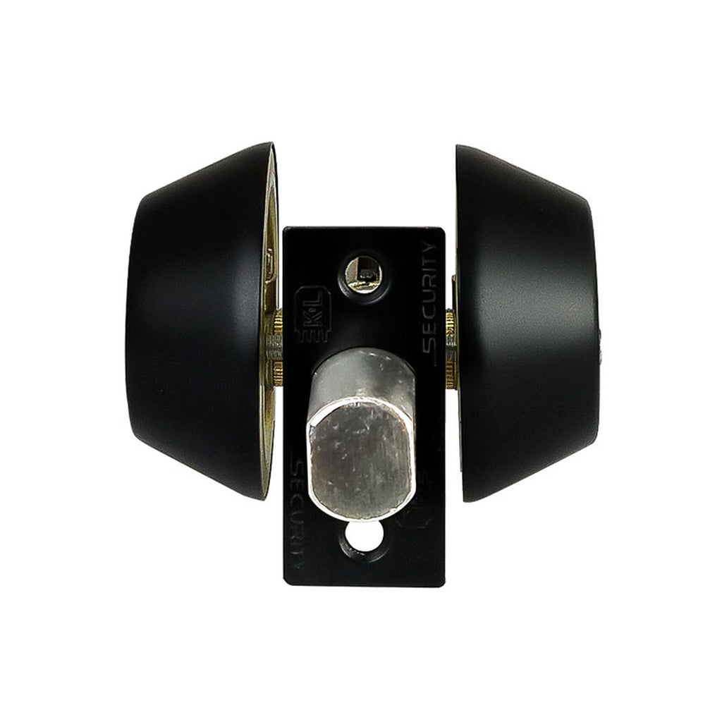 Cerrojo Negro Llave–Llave Backset 60–70 mm — vista alternativa del cierre