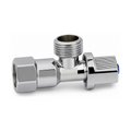 Llave angular hembra-macho de media pulgada en vista principal