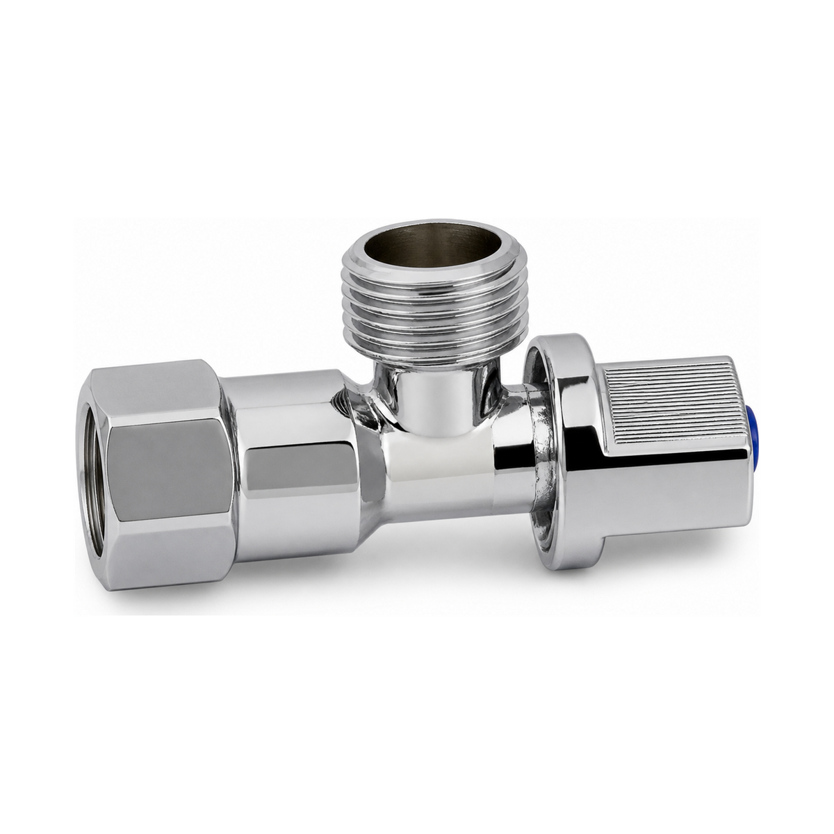 Llave angular hembra-macho de media pulgada en vista principal