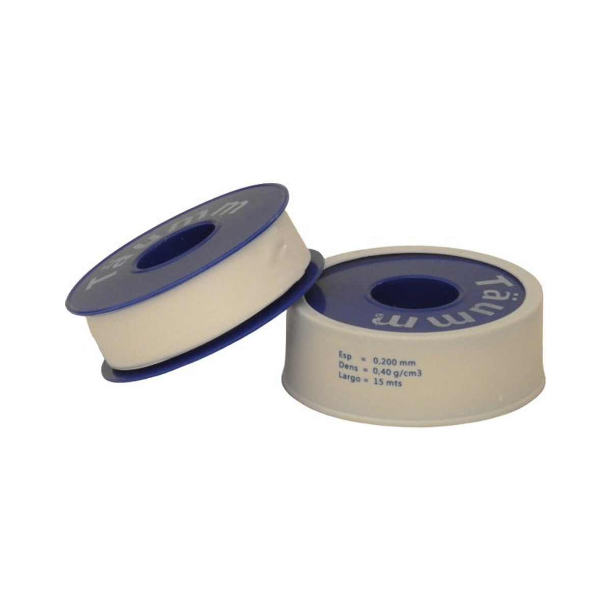 Cinta Selladora de PTFE Maestro de 3/4" x 15 m - Producto exacto completo, centrado, sin recortes y con margen de seguridad