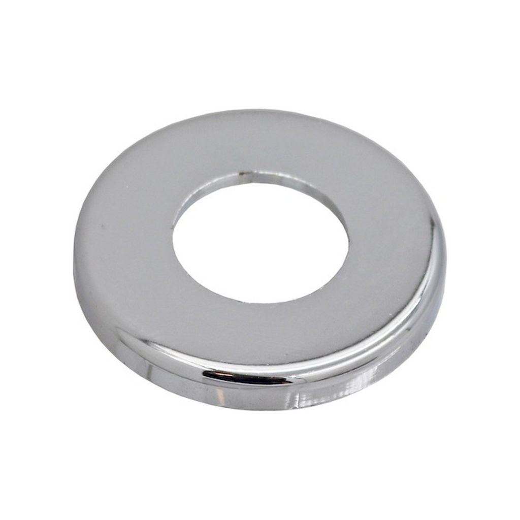 Anillo Base Cromado para Grifería de Lavamanos - Producto exacto completo, centrado, sin recortes y con margen de seguridad