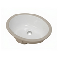 Lavamanos Oval Blanco De Bajo Poner 46 × 38 cm — fotografía del producto