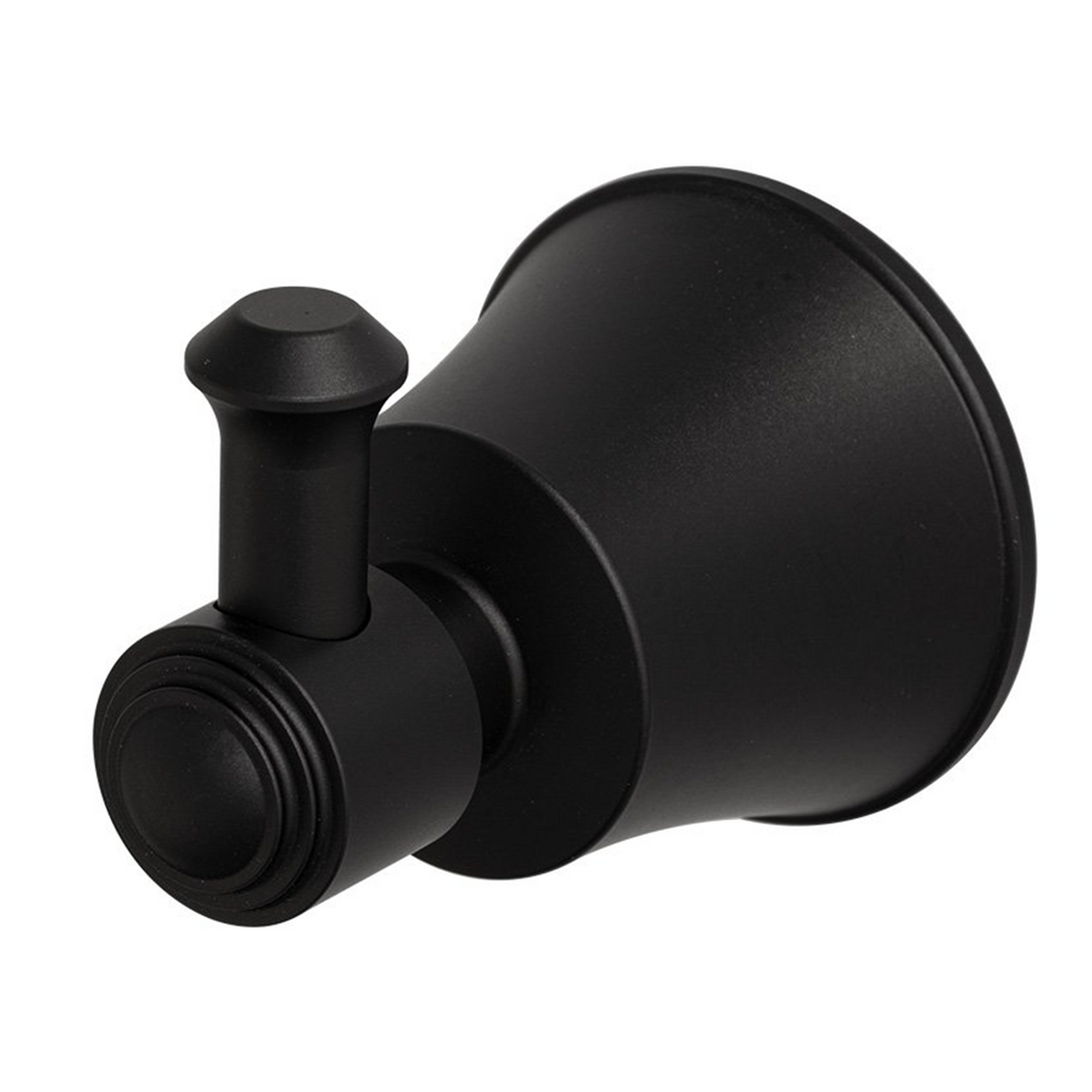 Perchero Turmalina Negro En Aluminio — fotografía del producto