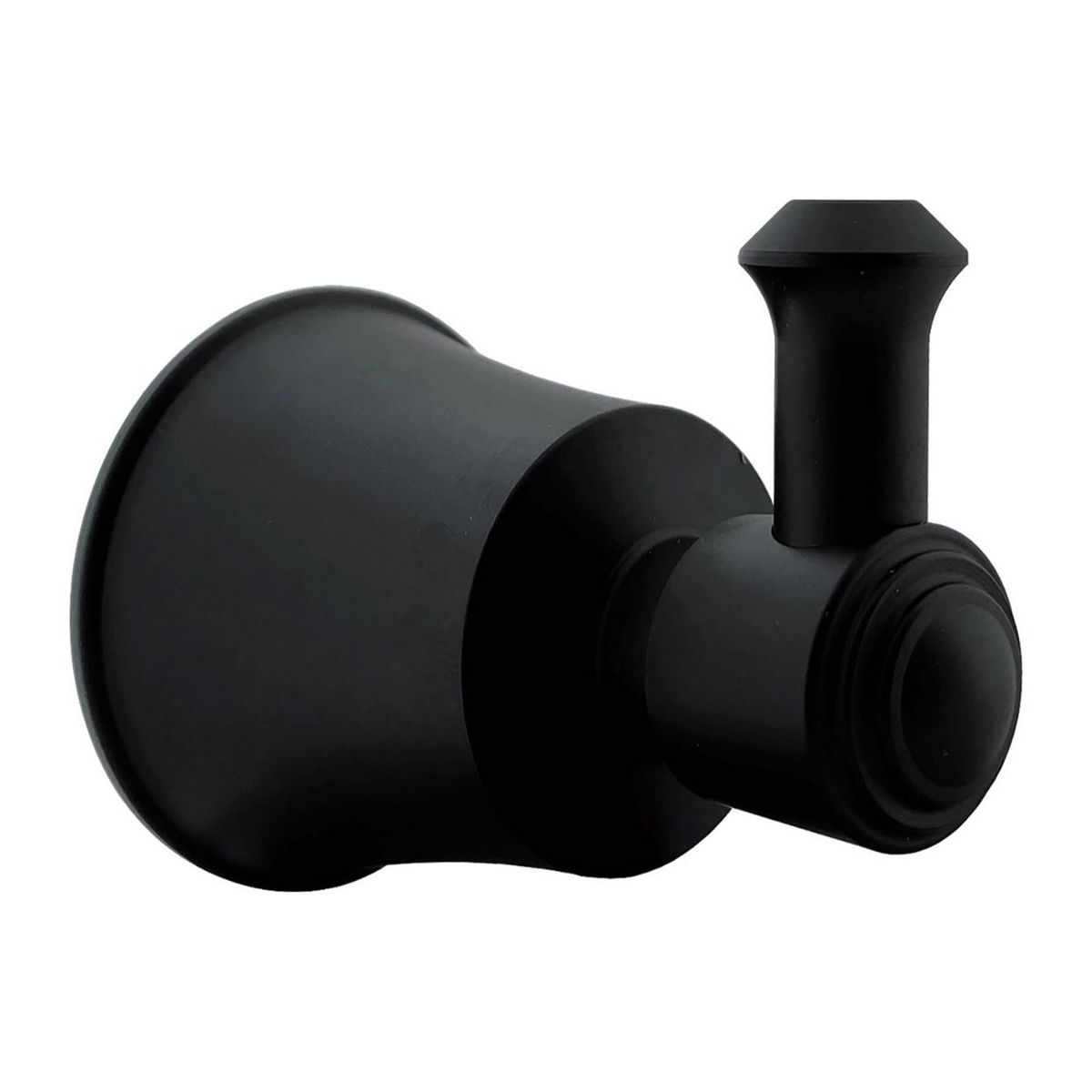 Perchero Turmalina Negro En Aluminio — vista del producto