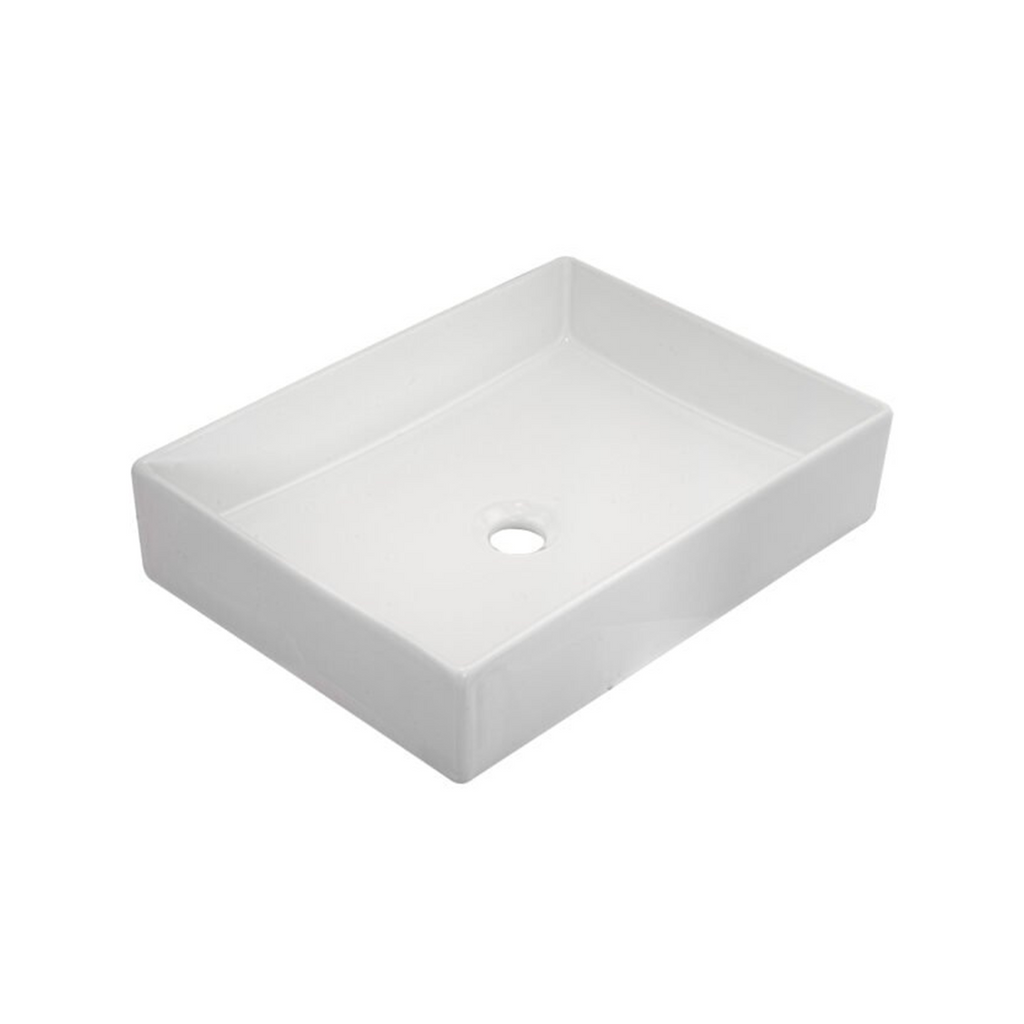 Lavamanos Florida Rectangular Blanco 51 × 37 cm — fotografía oficial