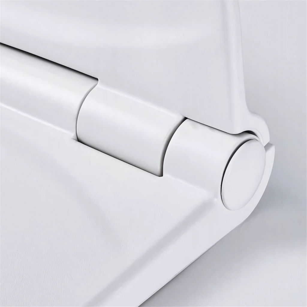 Silla Plegable Para Ducha Blanca En Polipropileno - Fotografía conservada y normalizada