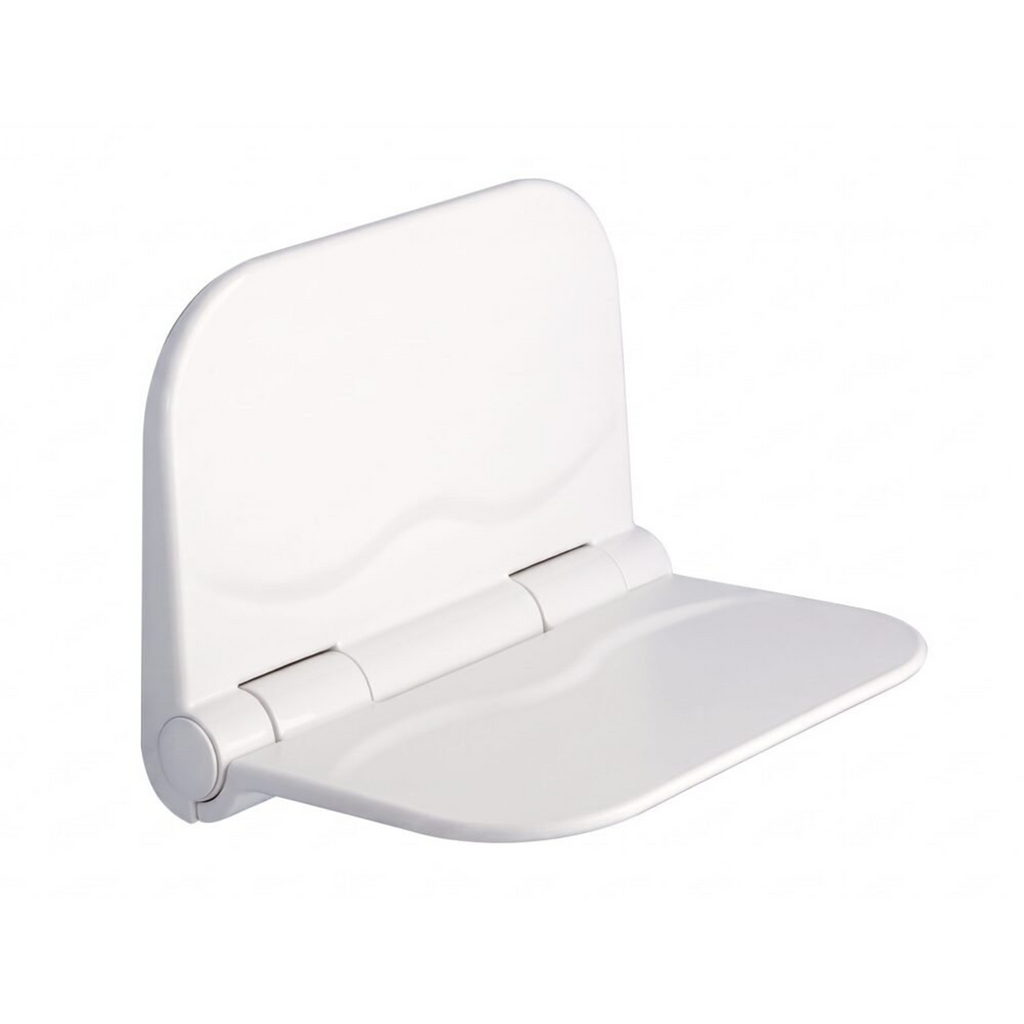 Silla Plegable Para Ducha Blanca En Polipropileno - Foto oficial del producto
