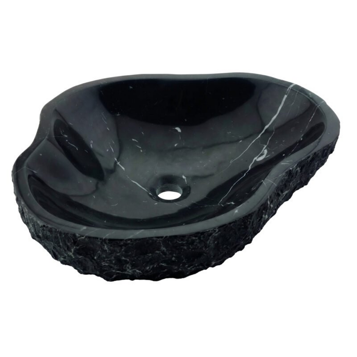 Lavamanos En Piedra Natural Negro - Foto oficial del producto