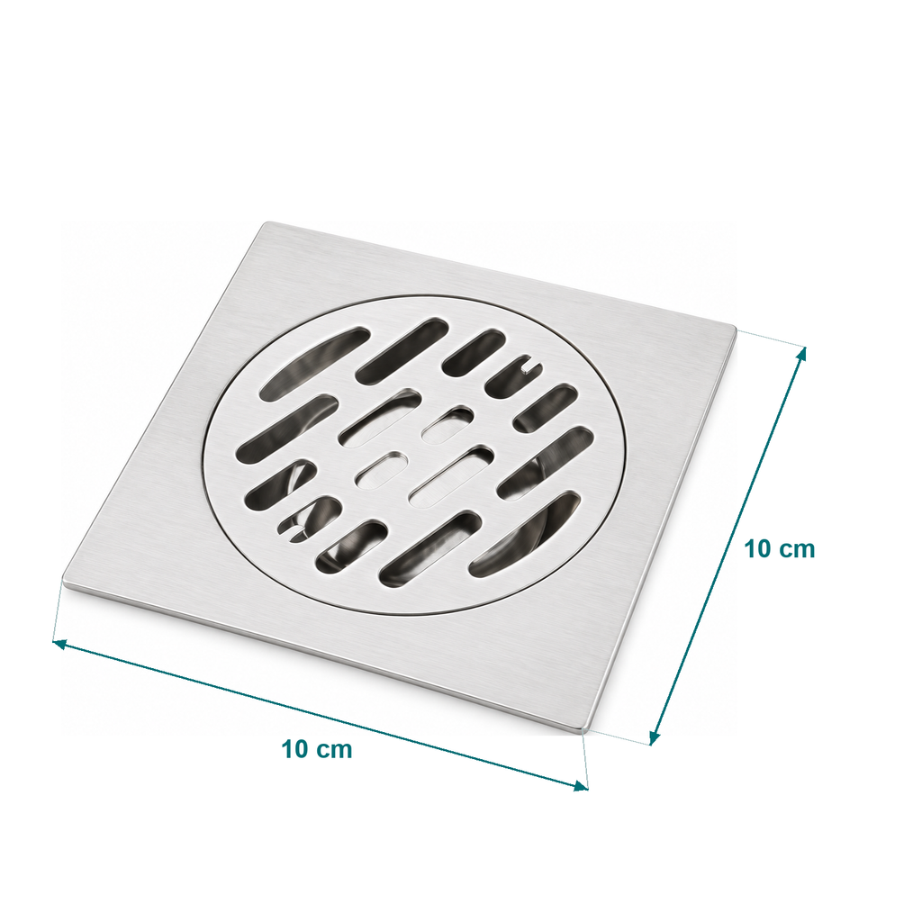 Ancho y largo de la placa cuadrada de la rejilla: 10 por 10 cm