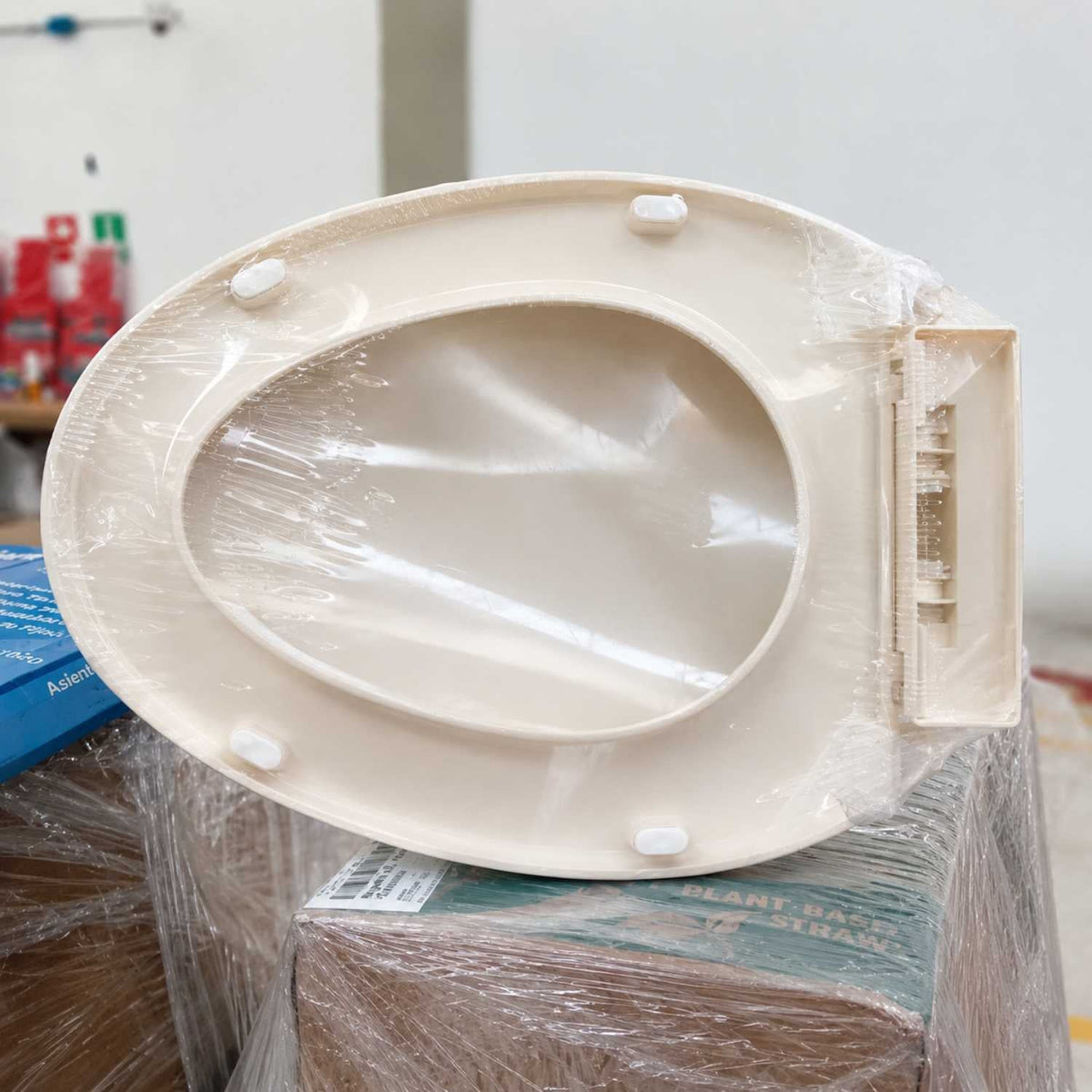 Tapa Asiento Sanitario alongado Bone Cierre Lento - imagen 2