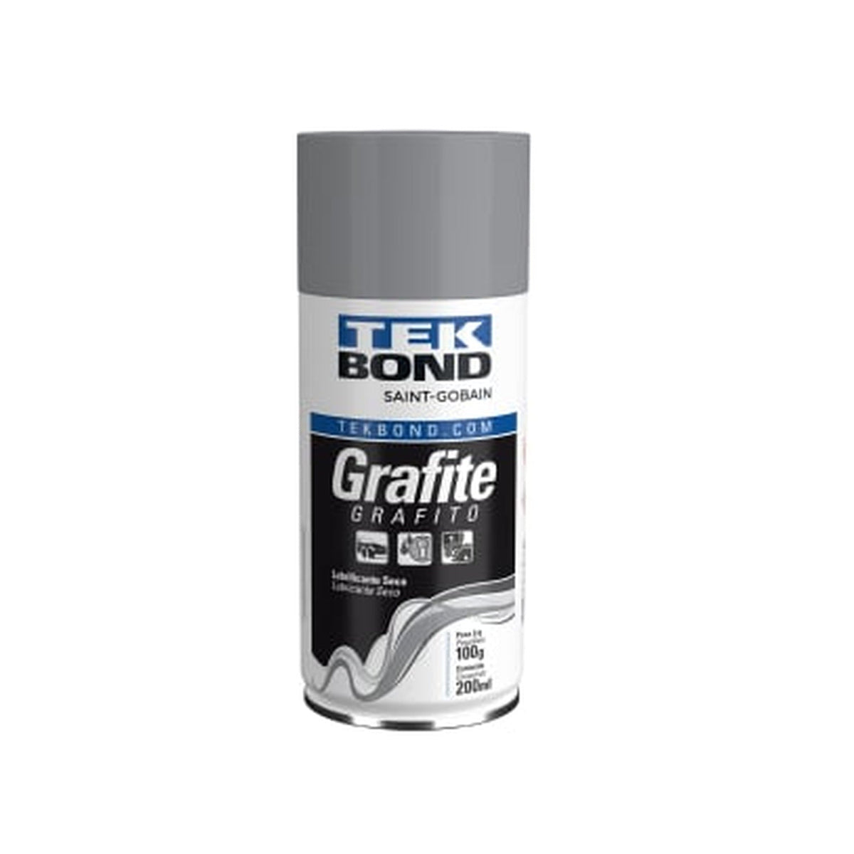 Lubricante De Grafito Seco En Aerosol 200 Ml — vista del producto