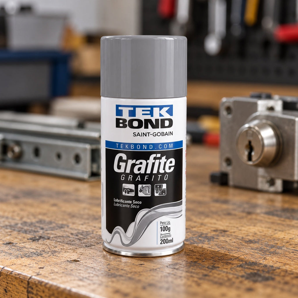 Lubricante De Grafito Seco En Aerosol 200 Ml — fotografía contextual