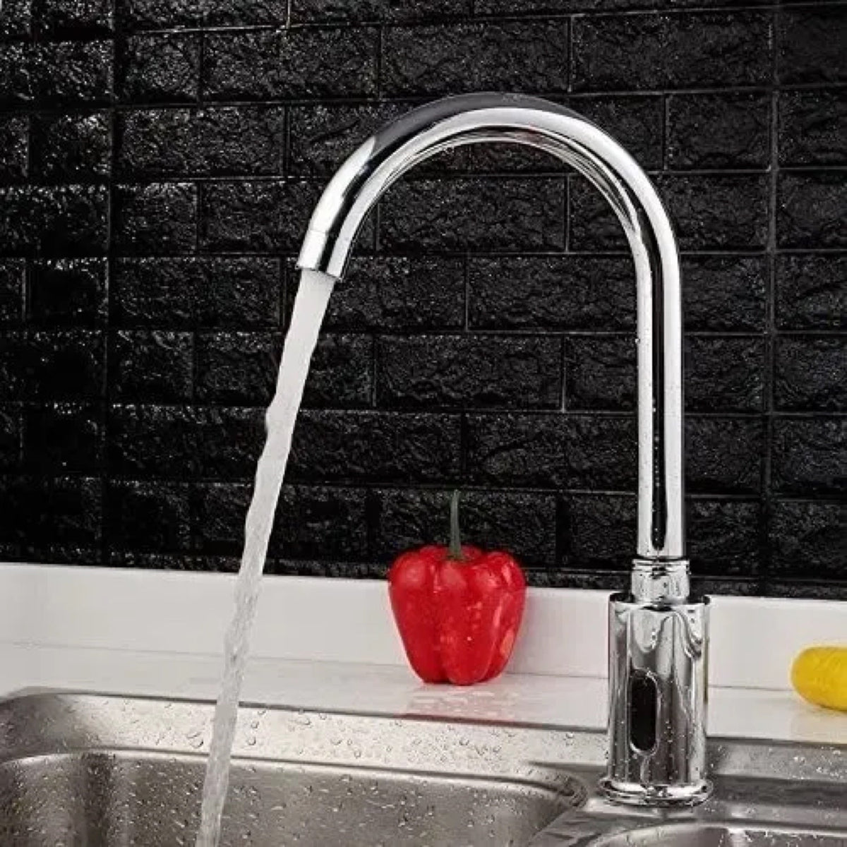 Grifería Electrónica con Sensor y Cuello de Cisne de 34 cm - imagen 5